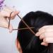 Pimoys 100 Pcs Elastic Hair Ties - Seamless Thick Black Ponytail Holders for Girls and Women - Buy Online on GoSupps.com