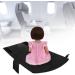 Harilla Aircraft Footrest for Toddlers | Black Baby Travel Bed & Compact Foot Support for Flying - Buy Online on GoSupps.com