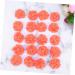 COHEALI 60 pcs Chiffon Cloth Diy Mini Shaped Accessory Hairhoop Flowers Accessoriesorange Girls Pearl As Shownx3pcs Size 1x3pcs - Buy Online on GoSupps.com