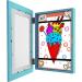 Shengruili picture frame children's drawings art frame children children artificial frame front opening foldable artificial frame picture frame for children's drawings foldable picture frames for children's drawings