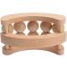 Filfeel Wooden Back Massage Roller - Deep Tissue Relief for Back Neck and Feet | 10 Pearl Hand Massager for Ultimate Relaxation - Buy Online on GoSupps.com