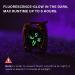 MecArmy CMP2-T High Sensitivity EDC Compass  Mechanical Instrument Inspired Design with Exquisite Engrave  Fluorescence Glow in The Dark Free Beaded Chain Worn as a Pendant Sandblasted - Buy Online on GoSupps.com