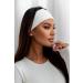 Buy Bodya Women's Wide Elastic Hairband - Soft White Headband for All-Day Comfort - Buy Online on GoSupps.com
