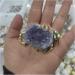 Amethyst Rough Stone 1pcs Natural Amethyst Crystal Cluster Quartz Crystal Health Reiki Stone Raw Point Specimen Home Decor Raw Crystals - Buy Online on GoSupps.com