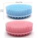 Silicone Bath & Shampoo Brush Set - 2-in-1 Exfoliating Body Scrubber & Scalp Massager (2-Pack) - Buy Online on GoSupps.com