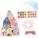 RORPOIR 51pcs Christmas Countdown Calendar Christmas Calendar Pouch Christmas Hanging Halloween Burlap Bag - Buy Online on GoSupps.com