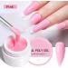 Nail Builder Gel Set Gel Nail Polish Kit 6 Color Hard Gel Builder Nail Extension Gel Clear White Pink Nude Poly Gel Nail Set for Nail Thicken & Strengthen Nail Art DIY for Women - Buy Online on GoSupps.com