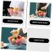 Zerodeko 1pc Snacks Serving Fashion Plate Container Chic Tray Snack Holding Practical Fruit Household - Buy Online on GoSupps.com