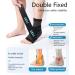 Foot Brace & Ankle Support for Sprains | Achilles Tendonitis & Plantar Fasciitis Relief | Breathable Design for Men & Women - Buy Online on GoSupps.com
