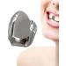 Single Gold Tooth Cap - 14k Gold Finish Gold Tooth Caps | Small Single Tooth Top Gold Plated Single Tooth Caps Plain Single Tooth Caps for Stylish and Eye Catching Look Black Tarnish - Buy Online on GoSupps.com