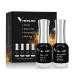 VENALISA 2 Pcs No Wipe Gel Top & Base Coat Set - Soak Off UV LED Nail Polish for DIY Manicure & Nail Art | International Shipping Available - Buy Online on GoSupps.com