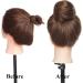 Human Hair Scrunchies Buns Updo Hairpieces #4 Medium Brown (30g) - Buy Online on GoSupps.com