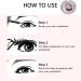 2 Pairs Self Adhesive Eyelashes Reusable Lashes Self Stick Lashes Reusable Waterproof Natural False Lashes Natural Fluffy Curling Long Eyelashes No Magnet No Glue Eyelashes Waterproof - Buy Online on GoSupps.com