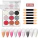 Poudre ongles chrom e | Finition miroir magique brillante ensemble de poudres Art d grad arc-en- d coration DIY pour femmes filles P ques Halloween No l CF04 - Buy Online on GoSupps.com