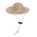 Adjustable Straw Hat for Dogs Size S/for M for Dog Costumes Decoration Accessories Hamster Supplies Under $5 Small