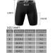 Hoplynn Men's Compression Shorts 4 Pack - Spandex Sport Underwear for Athletic Performance - Black, Medium - Buy Online on GoSupps.com