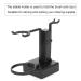 Premium Stainless Steel Shaving Brush Holder & Black Soap Dish Set for Men - Perfect Gift for Grooming - Buy Online on GoSupps.com