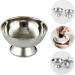High Impact Stainless Steel Shaving Cup & Brush Set - Minkissy Metal Razor & Soap Holder for Smooth Shaving Experience - Buy Online on GoSupps.com