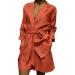 2 Piece Outfits for Women UK Sale Clearance Plus Size Blazer Jacket Pencil Trouser Pants Suit Set Pockets Casual Ladies Business Blazer Set 1029-sasnx-red-b 4XL