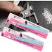 2-Piece Stainless Steel Tweezers Nail Tweezers Designs with Straight Head and Antistatic Straight Tweezers Curved for Beauty for Nails Manicure Tweezers Bend 02  - Buy Online on GoSupps.com