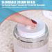 Xptieeck 1.7 oz Airless Moisturiser Container Cosmetic Container with Pump Empty Airless Travel Lotion Container - Buy Online on GoSupps.com