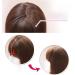 26 Long Straight Dark Brown Clip On Wig for Women - Thick Middle Part Style - Buy Online on GoSupps.com