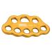 PETZL Unisex-Adult Paw Rigging Plate Climbing Accessory M yellow
