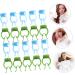 Healeved 80 Pcs Nose Correction Clip Set - Professional Nasal Clips for Nasal Stoppage - Assorted Colors - Portable and Effective - Buy Online on GoSupps.com