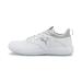 PUMA Women's Ignite Malibu WMNS Golf Shoe 40.5 EU White Silver Lucite Metallic Gray