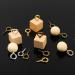 HUIHUIBAO 100pc Small Screw Eyes Pin Hook for Jewelry Making DIY Crafts 6x13mm Antique Bronze - Buy Online on GoSupps.com