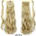 iLUU Synthetic Curly Wavy Ponytail Extension 18" 100g Clip in Ponytails #25/613 Golden Blonde Mixed with Bleach Blonde Long Wrap Around Ponytail Extension Hairpieces for Women 25/613-golden blonde/bleach blonde - Buy Online on GoSupps.com