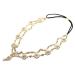 FXmimior Bohemian Crystal Head Chain | Bridal Wedding Hair Jewelry (Gold) - Buy Online on GoSupps.com