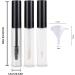 Set of 3/6 Mascara Tube Empty - Mascara Bottle and Wand Empty Glass 10ml Empty Mascara Tube and Wand Glass Amber Eyeliner Tube and Lip Gloss Tubes with Rubber Inserts and Funnels (1Set White) - Buy Online on GoSupps.com