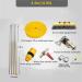 Window Cleaning Pole 4.5-12M Photovoltaic Panel Cleaning Tool Multi-Purpose Water Spray Brush Extendable Cleaner for Trucks Windows Washing/5M/14.8Ft - Buy Online on GoSupps.com