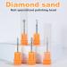 5 Pieces Nail Drill Bits Drill Bit for Professional Electric Manicure Manicure Accessories for Russian Manicure Cuticle Clean Drill Bit Diamond Nail Bit Flame Ball Head Cylinder Needle - Buy Online on GoSupps.com
