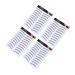 WOONEKY 4pcs Eyebrow Stickers Decal Stickers Post Paper Water Transfer Paper with Soy Ink Hair 3d