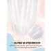 POPCHOSE Stylish Large Shower Cap for Long Hair â€“ Reusable Waterproof Satin Hair Bonnet - Buy Online on GoSupps.com