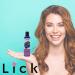 Lick Blueberry Flavored Edible Massage Oil | Vegan Skin Safe Infused with Vitamin E & Almond Oil | 4 oz Travel-Ready - Buy Online on GoSupps.com