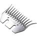 MasXirch 13 Curved Tooth Sheep Shear Clipper Replacement Blades for fit Oster Lister Heiniger Sheep Clippers Detachable Animal Trimmer Shears for Grooming Goats Lambs Llamas Alpacas - Buy Online on GoSupps.com