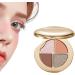 Baoqifong Eyeshadow Palette 4in1 Eyeshadow Palette with Shine and Shine Cosmetic Long Lasting Blush for Face Teenagers Mature Skin Older Girls No 2 - Buy Online on GoSupps.com