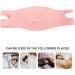 COHEALI 2Pcs Anti Snore Straps for Effective Snoring Prevention - Pink - Buy Online on GoSupps.com