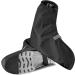 Waterproof overshoes bicycle rain protection shoes shoe supervisor rain overcoat shoes for rain and snow travel cycling black