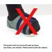 CastCoverz! Black Orthopedic Walking Boot Cover - Size C High Top - Fashionable, Protective, Washable - Made in USA - Large 20-24 Circ - Buy Online on GoSupps.com
