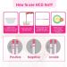 Wondfo Pregnancy Test 25 Strips - Early Detection 10 MIU/ml - Reliable & Fast Results with 10 Urine Cups - Buy Online on GoSupps.com