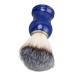 Handmade Blue Handle Shaving Brush | Professional Men's Barber Grooming Brush for Salon Use - Buy Online on GoSupps.com
