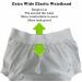 AQX Reusable Fabric Diaper Covers for Adults - Waterproof Leakage-Proof Underwear for Incontinence (4 Pack Black & White Size S) - Buy Online on GoSupps.com