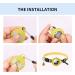 Kolacen Reflecting Airtag Cat Collar - Adjustable Neck Band with Safety Buckle for Puppies & Kittens - Airtag Shell & Bell Included (Yellow) - Buy Online on GoSupps.com