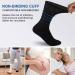 6 Pack Women Cotton Diabetic Non Elastic Loose Socks Gentle Grip Wide Top Ladies Diabetic Socks for Poor Circulation Non-Binding Seamless Soft Top Socks Hosiery Size 4-7 4-7 Black - 6 Pairs - Buy Online on GoSupps.com