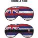Buy Hawaii Flag Eye Mask - Soft Adjustable Sleeping Mask for Men & Women | International Shipping - Buy Online on GoSupps.com