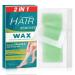 Waxing Strips, 40 Strips Body Wax Strips Hair Removal for Women & Men, Instantly Acting on Underarms Arms & Legs 40 Count (Pack of 1)